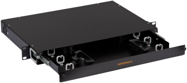 фото Органайзер 19, 1U NikoMax NMC-OKFP-SL-1U-BK в Уфе