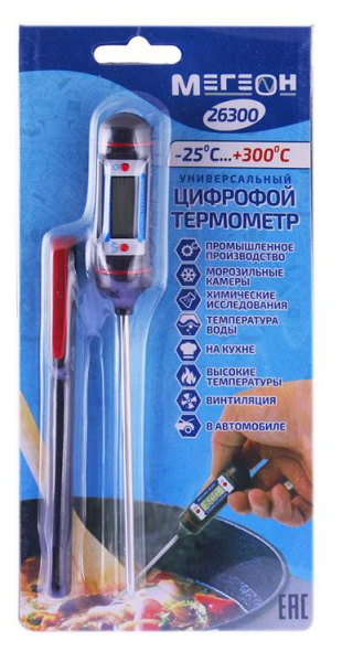 фото Термометр контактный МЕГЕОН 26300 в Перми