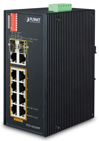 фото Коммутатор промышленный Planet IFGS-1022HPT в Омске