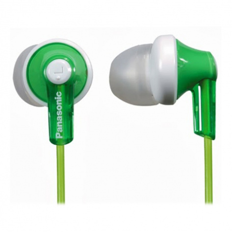 Изображение товара Наушники Panasonic RP-HJE118 внутриканальные проводные зелёные