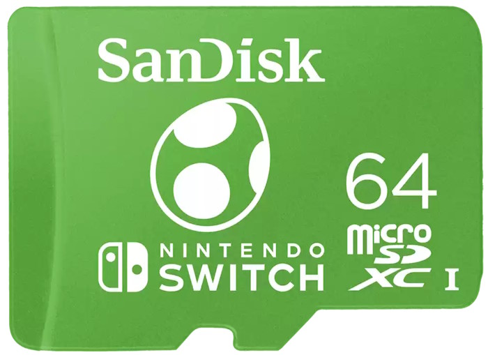 

Карта памяти MicroSDXC 64GB SanDisk SDSQXAO-064G-GN6ZN for Nintendo Switch, SDSQXAO-064G-GN6ZN