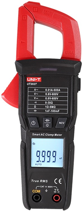 

Токовые клещи UNI-T UT202T 13-1084, UT202T