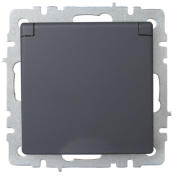 фото Розетка с заземлением IEK BR-R16-16-K53