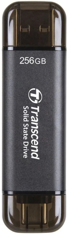 

Внешний SSD USB 3.2 Gen 2 Type-C Transcend TS256GESD310C ESD310C 256GB Type C/А 1050/950MB/s черный, TS256GESD310C