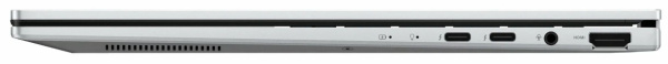фото Ноутбук  ASUS Zenbook 14 UX3405CA-QL573 в Челябинске 14 ", Core Ultra 5, 16 Гб RAM, 1 Тб SSD, Arc graphics, Серебристый