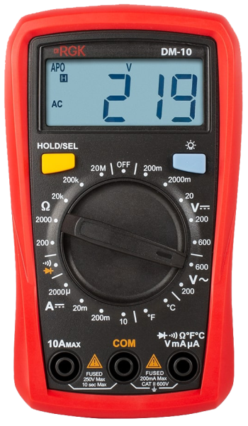 фото Мультиметр  RGK DM-10 в Санкт-Петербургe