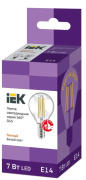 фото Лампа IEK LLF-G45-7-230-30-E14-CL