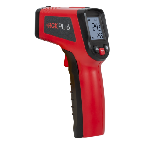 Изображение товара Инфракрасный пирометр RGK PL-6 для бесконтактного измерения температуры