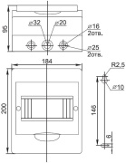 Изображение товара Бокс IEK MKP12-V-08-40-20
