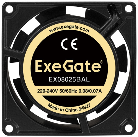фото Вентилятор для корпуса Exegate EX08025BAL в Уфе