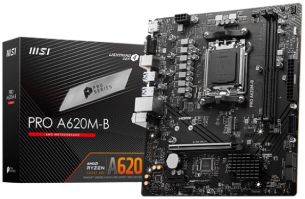 фото Материнская плата mATX MSI PRO A620M-B в Казани