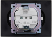 фото Розетка двухместная с заземлением IEK SK-R24-16-K53-F