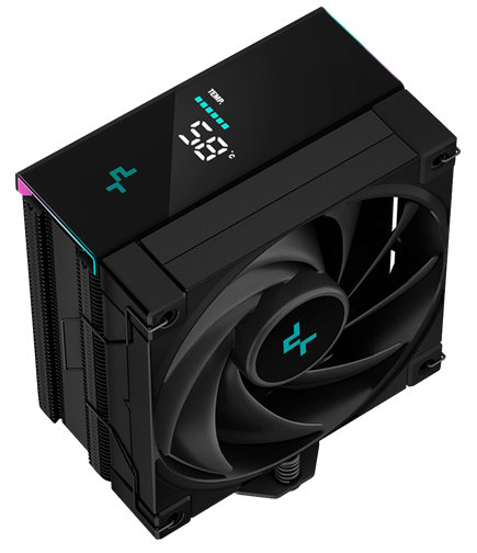 

Кулер Deepcool AK400 DIGITAL LGA1700/1200/115x/AM5/AM4 (120mm fan, 500-1850rpm, 68.99CFM, 28dBA, 4-pin PWM) RET, AK400 DIGITAL
