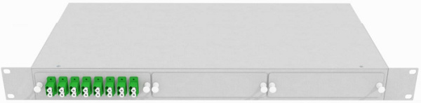фото Кросс оптический стоечный  TopLAN КРС-Top-1U-16LC/A-OS2-GY в Волгограде