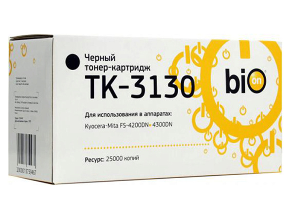 Изображение товара BCR-TK-3130 Черный для Kyocera FS-4200DN/FS-4300DN