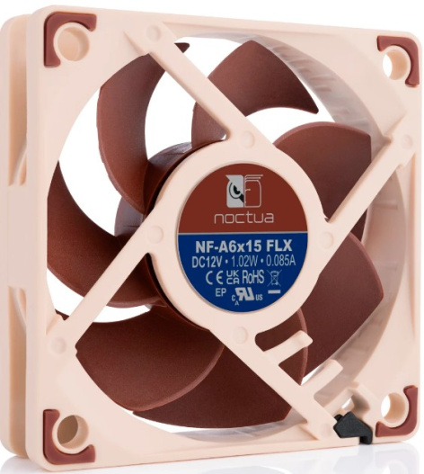 фото Вентилятор для корпуса Noctua NF-A6x15 FLX в Казани