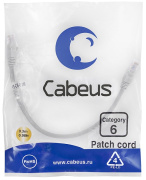 фото Кабель патч-корд Cabeus PC-UTP-RJ45-Cat.6-0.3m