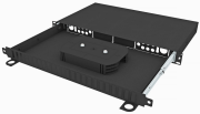 фото Кросс оптический стоечный TopLAN КРСв-Top-1U-16DSC/QLC-BK