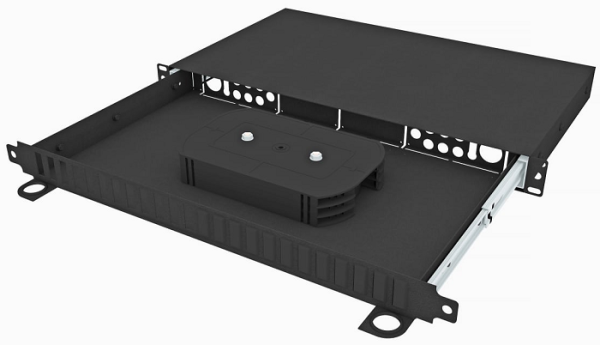 фото Кросс оптический стоечный  TopLAN КРСв-Top-1U-12DSC/QLC-BK в Уфе