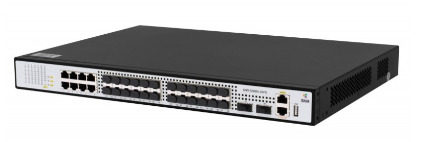 

Коммутатор управляемый SNR SNR-S300X-24FQ-2AC L3, 8 портов 10/100/1000BaseT, 24 порта 10GBase-X (SFP+), 2 порта 40GBase-X (QSFP+), SNR-S300X-24FQ-2AC