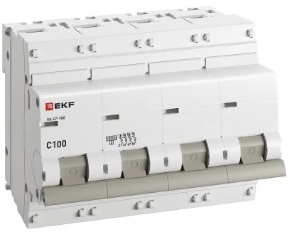 фото Автоматический выключатель  EKF mcb47100-4-100C-pro в Челябинске