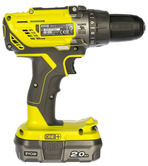 фото Дрель - шуруповерт Ryobi R18PD3-220S в Краснодаре