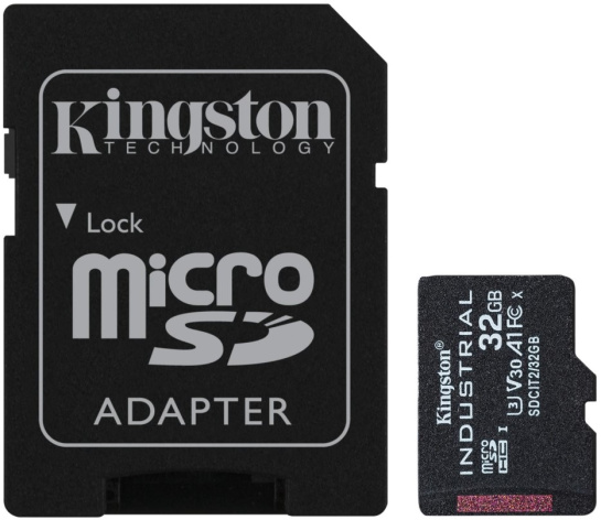 Изображение товара Карта памяти Kingston SDCIT2 32GB Micro SDHC с адаптером для мобильных устройств