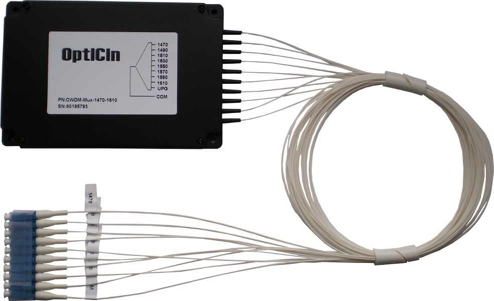 

Мультиплексор Opticin CWDM-Mux-1470-1610 CWDM, 1470 - 1610нм, CWDM-Mux-1470-1610