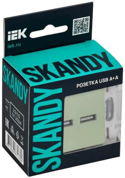 фото Розетка USB  IEK SK-U21-D31-K06 в Казани