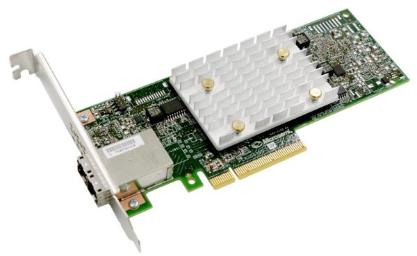 Изображение товара Контроллер Adaptec HBA 1100-8e SGL PCI-Express x8 для серверов