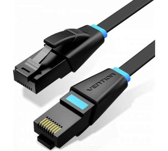 

Кабель патч-корд Vention IBEBN прямой UTP cat.6, RJ45 - 15м., черный, IBEBN