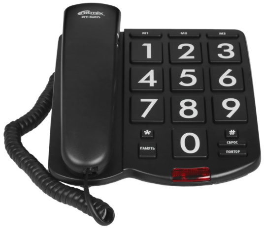 фото Телефон проводной  Ritmix RT-520 в Казани