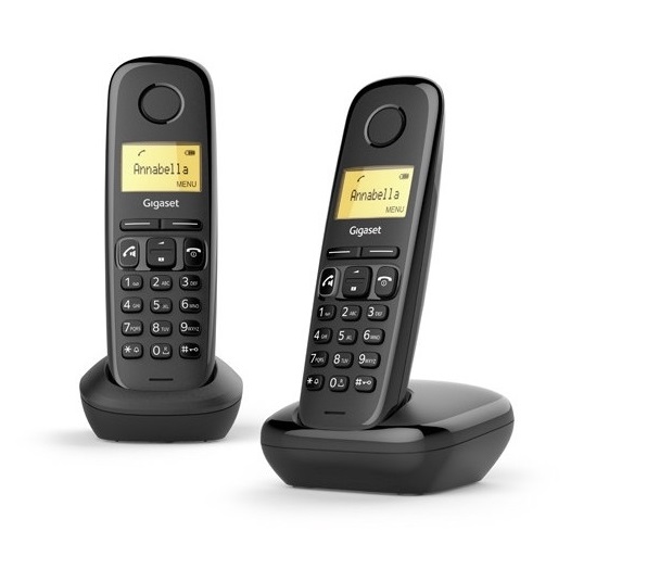 

Телефон DECT Gigaset A270 DUO RUS L36852-H2812-S301 черный (труб. в компл.:2шт) АОН, A270 DUO RUS