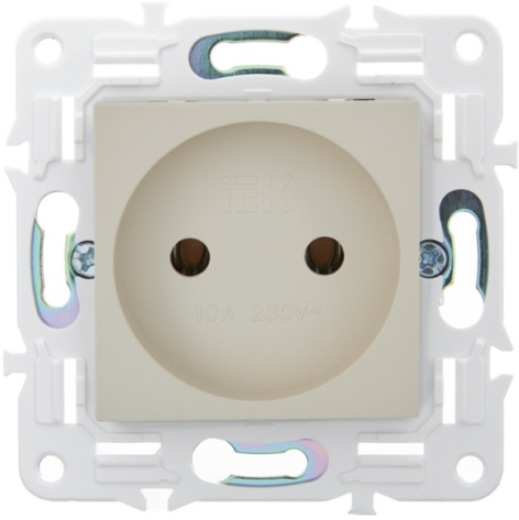 фото Розетка без заземления  IEK SK-R10-10-K10 в Омске