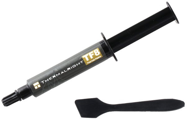 

Термопаста Thermalright TF8-12.8G шприц, 12.8гр, теплопроводность 13,8 Вт/мК, TF8-12.8G