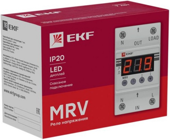 фото Реле напряжения EKF MRV-25A в Перми