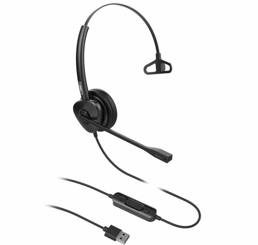 

Гарнитура Fanvil HT301-U для IP телефонов, моно, HD звук, USB, HT301-U