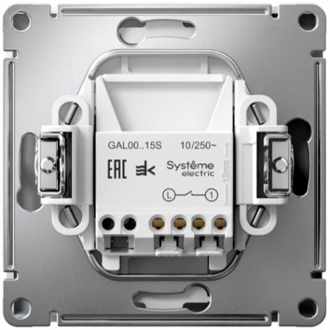 фото Выключатель кнопочный  Systeme Electric GAL000115S в Красноярске