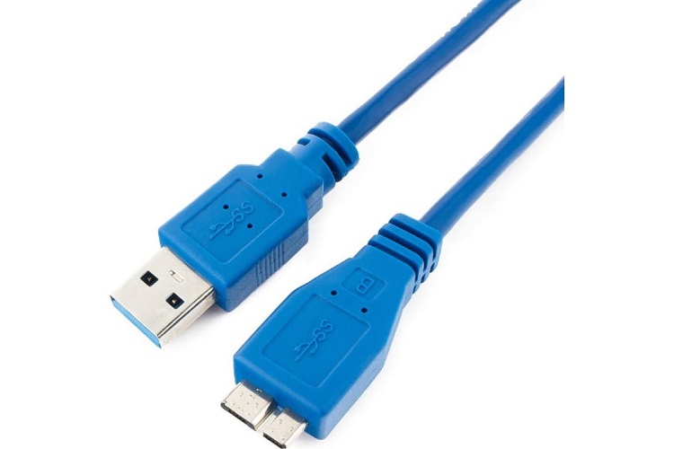 

Кабель интерфейсный USB 3.0 Gembird AM/microBM 9P CCP-mUSB3-AMBM-1 30 см, экран, синий, пакет, AM/microBM 9P