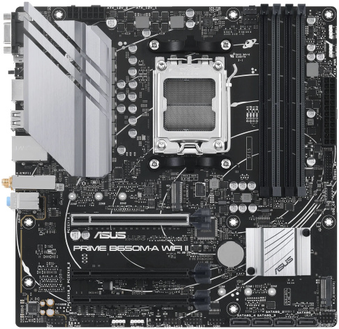 фото Материнская плата mATX ASUS PRIME B650M-A WIFI II в Перми