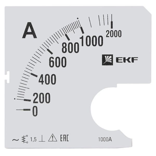 

Шкала сменная EKF s-a961-1000 для A961 1000/5А-1,5, s-a961-1000