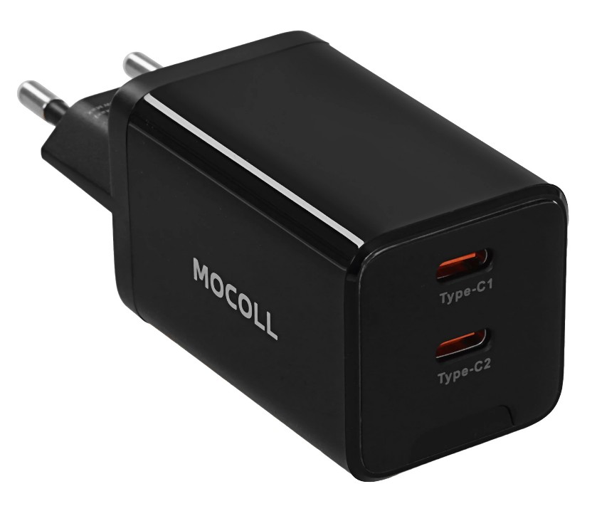 

Зарядное устройство сетевое MOCOLL 67WB 67W Pilot Series Type-C/Type-C Чёрный, 67WB