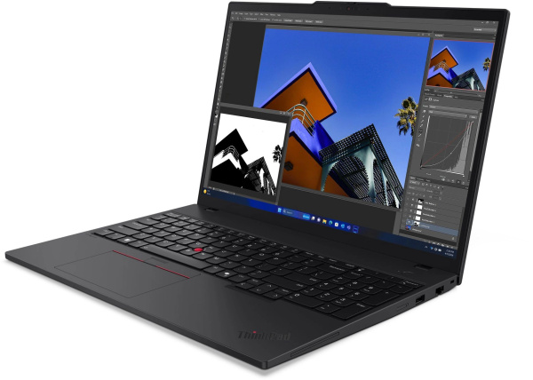 фото Ноутбук  Lenovo ThinkPad T16 G3 в Челябинске 16 ", Core Ultra 7, 16 Гб RAM, 1 Тб SSD, Arc graphics, Черный