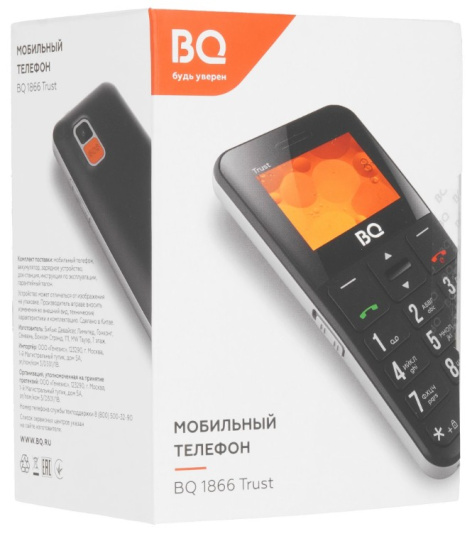 фото Мобильный телефон  BQ 1866 Trust Red в Уфе