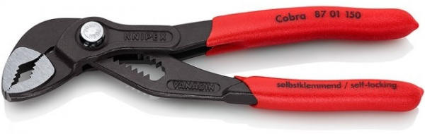Изображение товара Клещи переставные Knipex KN-8701150 для сантехработ 150 мм