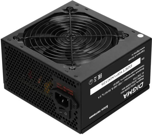 фото Блок питания ATX Digma DPSU-500W-WH в Перми