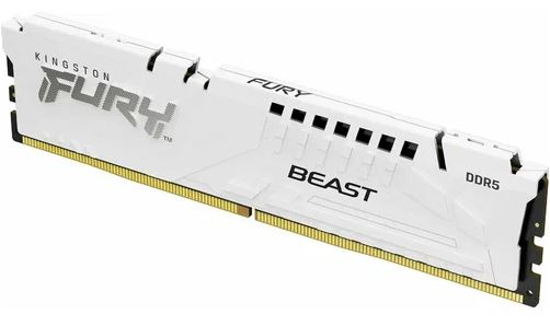 

Модуль памяти DDR5 32GB (2*16GB) Kingston FURY KF560C30BWK2-32 Beast White XMP PC5-48000 6000Mhz 1RX8 CL30 1.4V 288-pin 16Gbit, KF560C30BWK2-32
