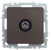 фото Розетка телевизионная оконечная IEK BR-A10-O-K45