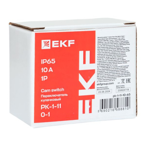 фото Переключатель кулачковый  EKF pk-1-11-10-65 в Уфе