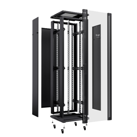фото Шкаф напольный 19", 47U Cabcoil CC-FL-47.6.10-G-BK в Ростове-на-Дону